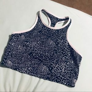 Fabletics Speckle crop top medium